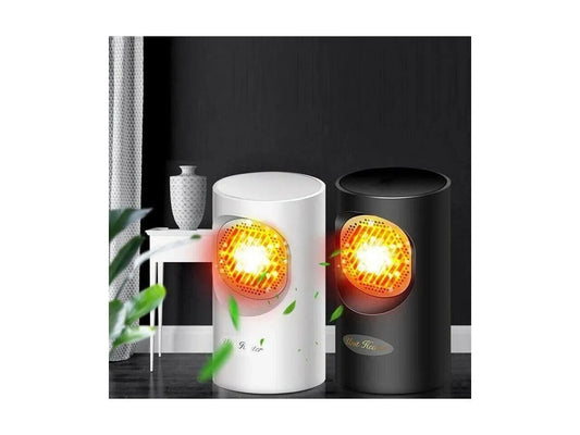 Mini Fan Heater Super Quiet Portable Desktop for Home Office / Office & Bedroom by Swift Decor