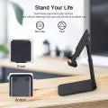 Foldable Adjustable Mobile Stand – Universal Flexible Holder for Study, Office & Travel Use