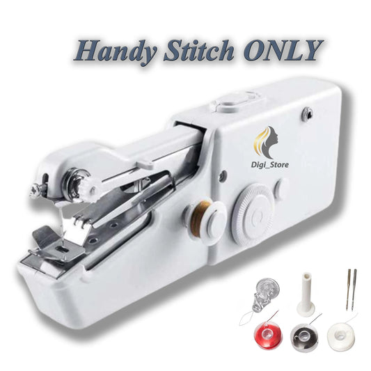 Mini Portable Handy Sewing Machine - Fabric, Home & Travel Use | Battery Powered- Adult Easy Hand Sewing