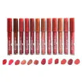 Lipgloss Matte Nude Redish Shades