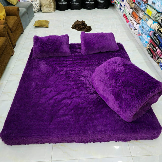 Bedsheet / Razai Wool Set