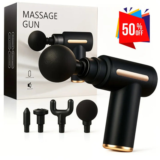 Deep Tissue Massager Gun – Handheld Electric Muscle Massager for Pain Relief & Relaxation