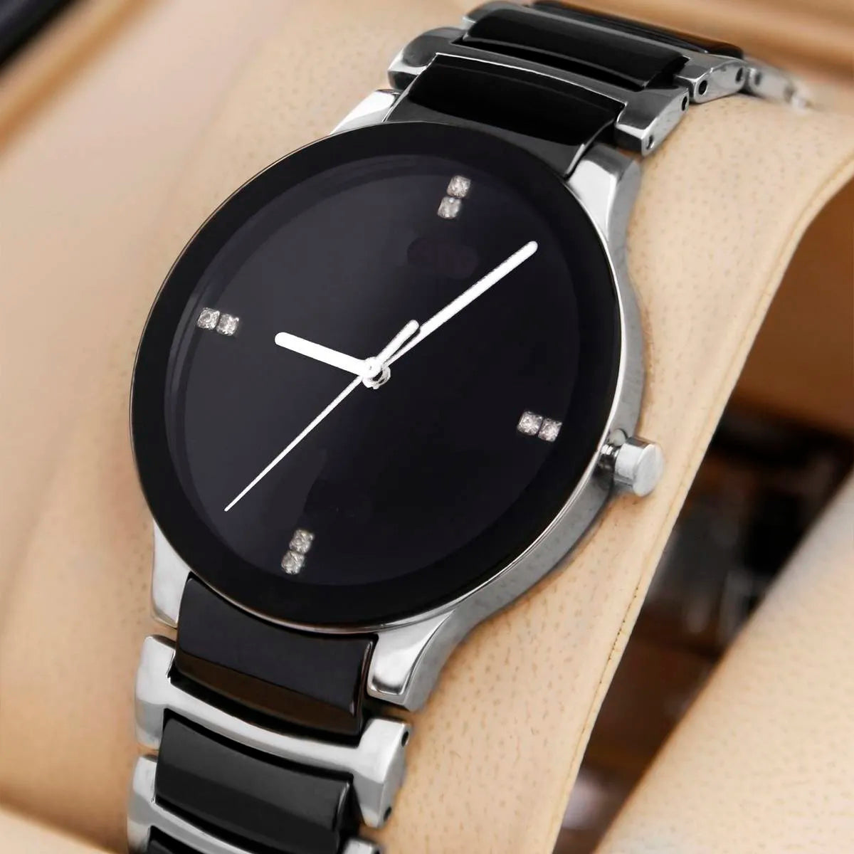 Classic Luxury Watch for Men / Boys - Stylish Stainless Steel Analog Quartz Mens Watches