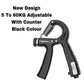 Adjustable Hand Grip Strengthener – Power Exerciser with Counter for Forearm & Wrist Training