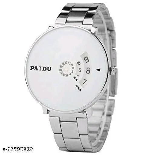 Stainless Steel Casual Watch for Man SMART Quartz Watches for Boys & Men New Fashion Wrist watch