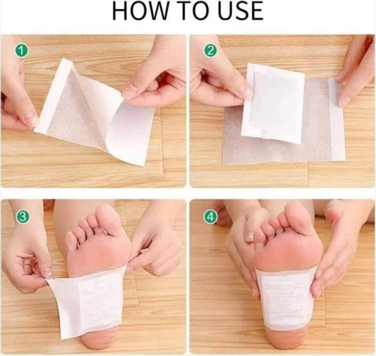 10 Pcs Detox Foot Pads Patches