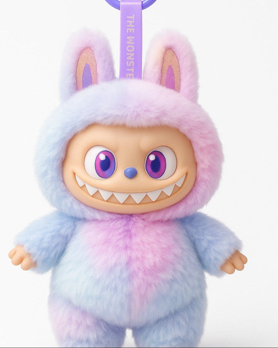 Labubu Doll Blind Box V3 – 7" Original Pop Mart Plushie Monster Keychain | Big Into Energy Collection